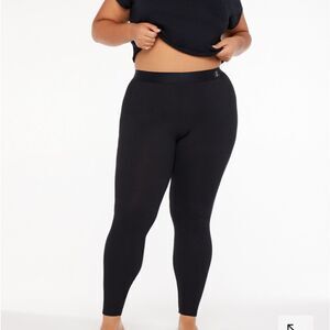 Fabletics Rib Xssentials High-Waist Legging Loungewear‎ Black NWT in packaging